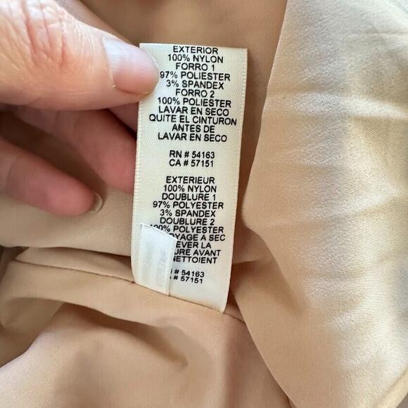 Eliza J Blue Lace Cap Sleeve Fit Flare Dress Pockets Womens Petites Size 12P - Picture 15 of 15